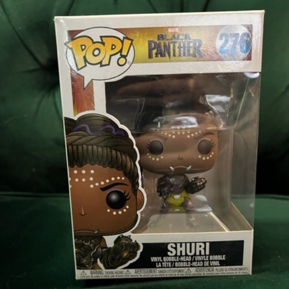 Funko Pop Marvel Black Panther 276 Shuri NIB - Picture 1 of 6